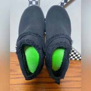 EUC WOMEN'S OOFOS OOCOOZIE LOW SHOE - BLACK - SZ 9